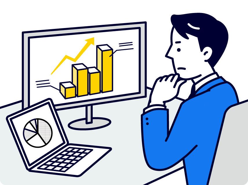 定量的な成果を徹底的に追求。投資以上の成果を残すことがミッションです